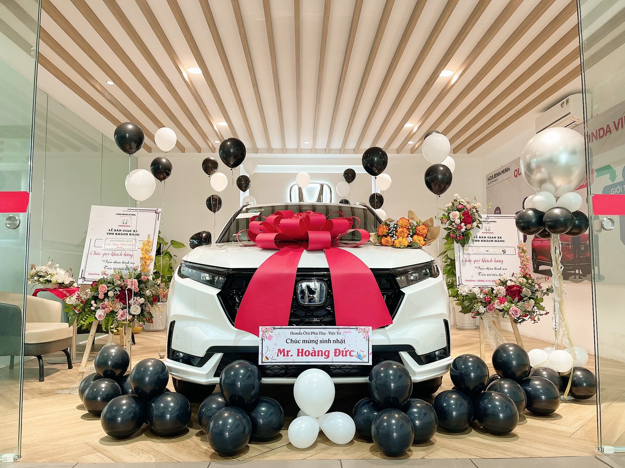 Lễ bàn giao xe HONDA CR-V